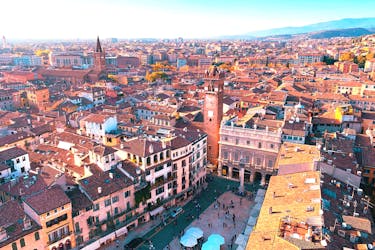 Self-guided discovery walk in Verona with secrets behind the sites